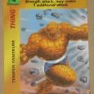 Marvel OverPower (Fleer 1995) - Thing Temper Tantrum EX-MT