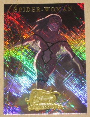 Marvel Masterpieces Set 2 (Upper Deck 2008) Heroines Chase Card MH 8 - Spider Woman EX-MT