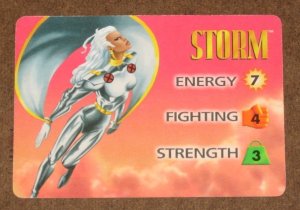 Marvel OverPower (Fleer 1995) - Storm Hero Card EX-MT