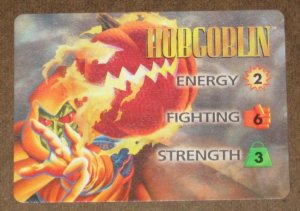 Marvel OverPower (Fleer 1995) - Hobgoblin Hero Card NM
