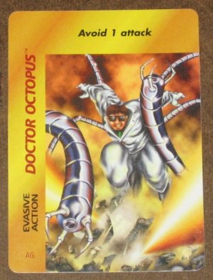 Marvel OverPower (Fleer 1995) - Doctor Octopus Evasive Action Card NM