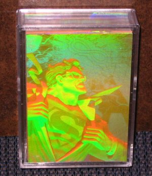 Superman Holo Series (Fleer/SkyBox 1996) - Full 50 Gold Card Set EX