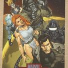 Marvel Heroes and Villains (Rittenhouse 2010) Alliances Card A9- Agents of Atlas EX-MT