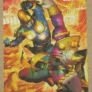 Marvel Heroes and Villains (Rittenhouse 2010) Parallel Card #23- Nova vs. Sphinx EX-MT
