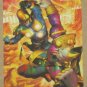 Marvel Heroes and Villains (Rittenhouse 2010) Parallel Card #23- Nova vs. Sphinx EX-MT