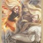 Marvel Heroes and Villains (Rittenhouse 2010) Parallel Card #68- Ms. Marvel vs. Moonstone EX-MT