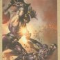 Marvel Heroes and Villains (Rittenhouse 2010) Parallel Card #8- Nick Fury vs. Ares EX