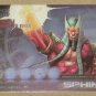 Marvel Heroes and Villains (Rittenhouse 2010) Most Wanted Card M6- Sphinx EX