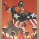 70 Years of Marvel Comics (Rittenhouse) Metalic Ink Parallel Tribute Card T2- Captain America EX-MT