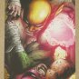 Marvel Heroes and Villains (Rittenhouse 2010) Parallel Card #22- Iron Fist vs. Quan Yaozu NM