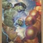 Marvel Heroes and Villains (Rittenhouse 2010) Parallel Card #3- Skaar vs. Juggernaut EX-MT
