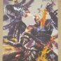 Marvel Heroes and Villains (Rittenhouse 2010) Parallel Card #42- Cable & Bishop vs. Brood EX-MT
