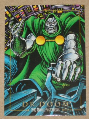Marvel Masterpieces 1992 (SkyBox) Card #26- Doctor Doom EX-MT