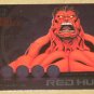 Marvel Heroes and Villains (Rittenhouse 2010) Most Wanted Card M2- Red Hulk EX-MT