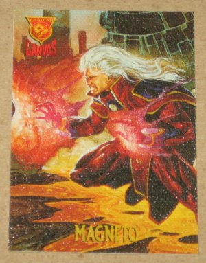 Amalgam (Fleer/SkyBox 1996) Canvas Card #6- Magneto G