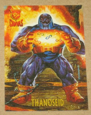 Amalgam (Fleer/SkyBox 1996) Canvas Card #5- Thanoseid VG