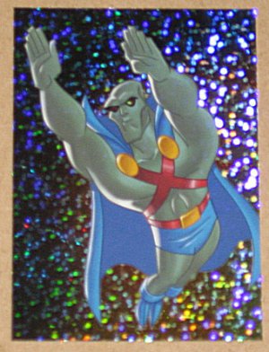 Justice League (Inkworks 2003) World&acirc;��s Greatest Heroes Card WGS1- Martian Manhunter EX