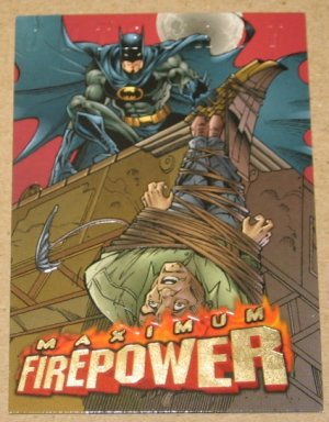 DC Outburst FirePower (Fleer/SkyBox 1996) Maximum Card #1 VG