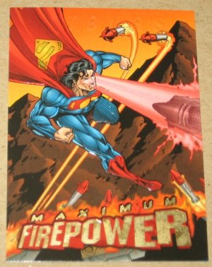DC Outburst FirePower (Fleer/SkyBox 1996) Maximum Card #3 EX