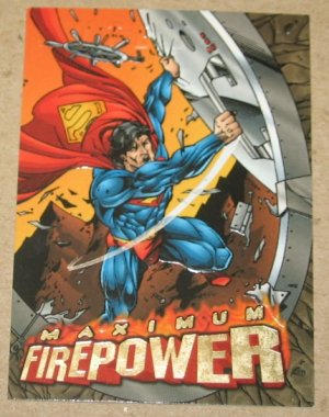 DC Outburst FirePower (Fleer/SkyBox 1996) Maximum Card #6 EX