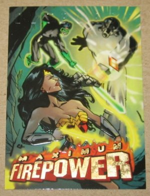 DC Outburst FirePower (Fleer/SkyBox 1996) Maximum Card #7 EX