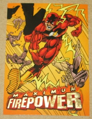 DC Outburst FirePower (Fleer/SkyBox 1996) Maximum Card #10 EX