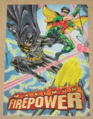 DC Outburst FirePower (Fleer/SkyBox 1996) Maximum Card #18 EX
