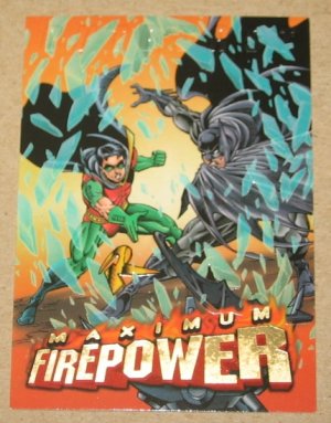 DC Outburst FirePower (Fleer/SkyBox 1996) Maximum Card #19 EX