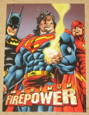 DC Outburst FirePower (Fleer/SkyBox 1996) Maximum Card #20 EX