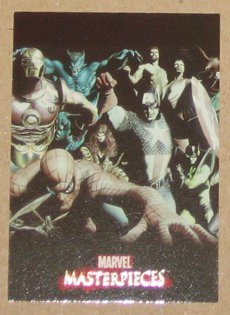 Marvel Masterpieces Set 1 (Upper Deck 2007) Splash Page Card Ross #2 EX