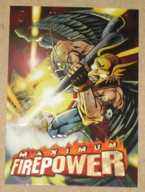 DC Outburst FirePower (Fleer/SkyBox 1996) Maximum Card #4 EX-MT