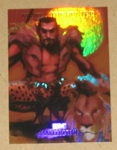 Marvel Masterpieces Set 1 (Upper Deck 2007) Fleer Parallel Foil Card #48- Kraven the Hunter EX-MT