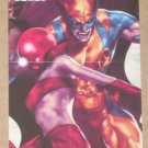 Marvel Heroes and Villains (Rittenhouse 2010) Parallel Card #81- Wolverine vs. Ruby Red EX