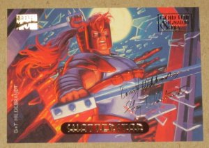 Marvel Masterpieces 1994 (Fleer) Gold-Foil Signature Parallel Card #107- Shatterstar EX