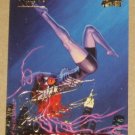 Marvel Masterpieces 1994 (Fleer) Gold-Foil Signature Parallel Card #117- Spider-Woman EX
