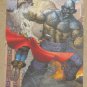 Marvel Heroes and Villains (Rittenhouse 2010) Parallel Card #73- Thor vs. Absorbing Man NM