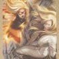Marvel Heroes and Villains (Rittenhouse 2010) Parallel Card #68- Ms. Marvel vs. Moonstone NM