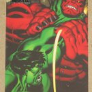 Marvel Heroes and Villains (Rittenhouse 2010) Parallel Card #64- Hulk vs. Red Hulk NM