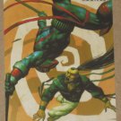 Marvel Heroes and Villains (Rittenhouse) Parallel Card #52- Night Thrasher vs. Midnights Fire NM