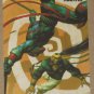 Marvel Heroes and Villains (Rittenhouse) Parallel Card #52- Night Thrasher vs. Midnights Fire NM