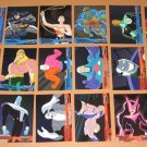 Justice League (Inkworks 2003) - Full 18 Friends and Foes Foil Card Set EX