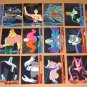 Justice League (Inkworks 2003) - Full 18 Friends and Foes Foil Card Set EX