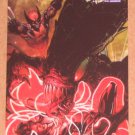 Marvel Heroes and Villains (Rittenhouse 2010) Parallel Card #28- Wolverine & Armor vs. Brood EX