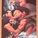 Marvel Heroes and Villains (Rittenhouse 2010) Parallel Card #15- Punisher vs. Kraven The Hunter EX
