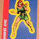 70 Years of Marvel Comics (Rittenhouse 2010) Sticker Card S15- Marvel Girl EX-MT