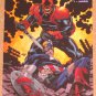 Marvel Heroes and Villains (Rittenhouse 2010) Parallel Card #50- Captain America vs. Red Skull NM