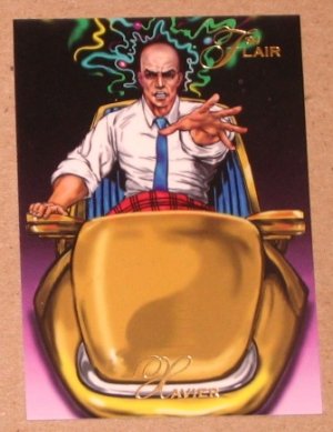1994 Flair Marvel Universe (Fleer) Card #10- Xavier EX
