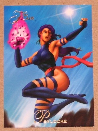 1994 Flair Marvel Universe (Fleer) Card #107- Psylocke EX