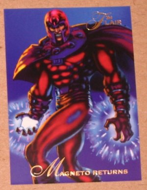 1994 Flair Marvel Universe (Fleer) Card #120- Magneto Returns EX