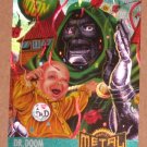 Marvel Metal (Fleer 1995) Card #128- Dr. Doom VG